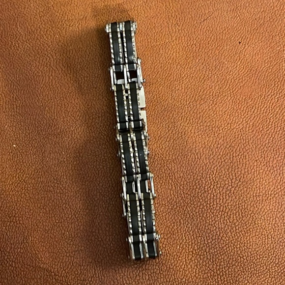 Men’s Stainless Steel Bracelet - Picture 1 of 14
